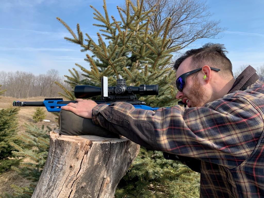 Brett Sharpe training at home with SK ammo 2021