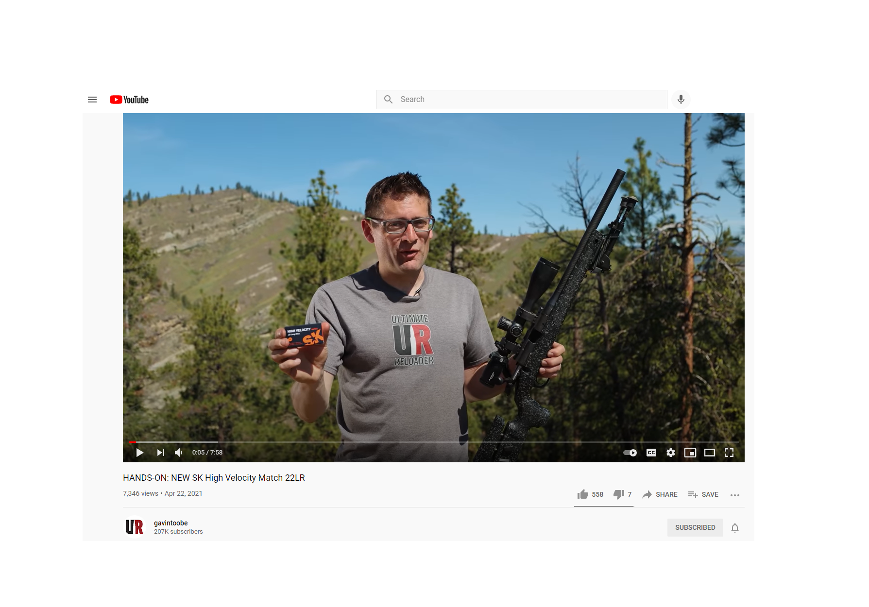 Gavin Ultimate Reloader High Velocity Match video